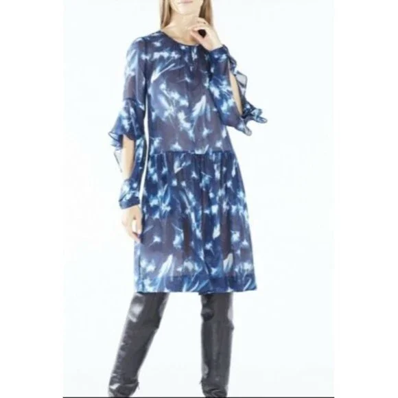 BCBGMaxAzria | Dresses | New Bcbg Maxazria Long Sleeves Knee Floral Print Dress S 6 Carribbean Blue | Poshmark BCBGMaxAzria | Dresses | New Bcbg Maxazria Long Sleeves Knee Floral Print Dress S 6 Carribbean Blue | Poshmark